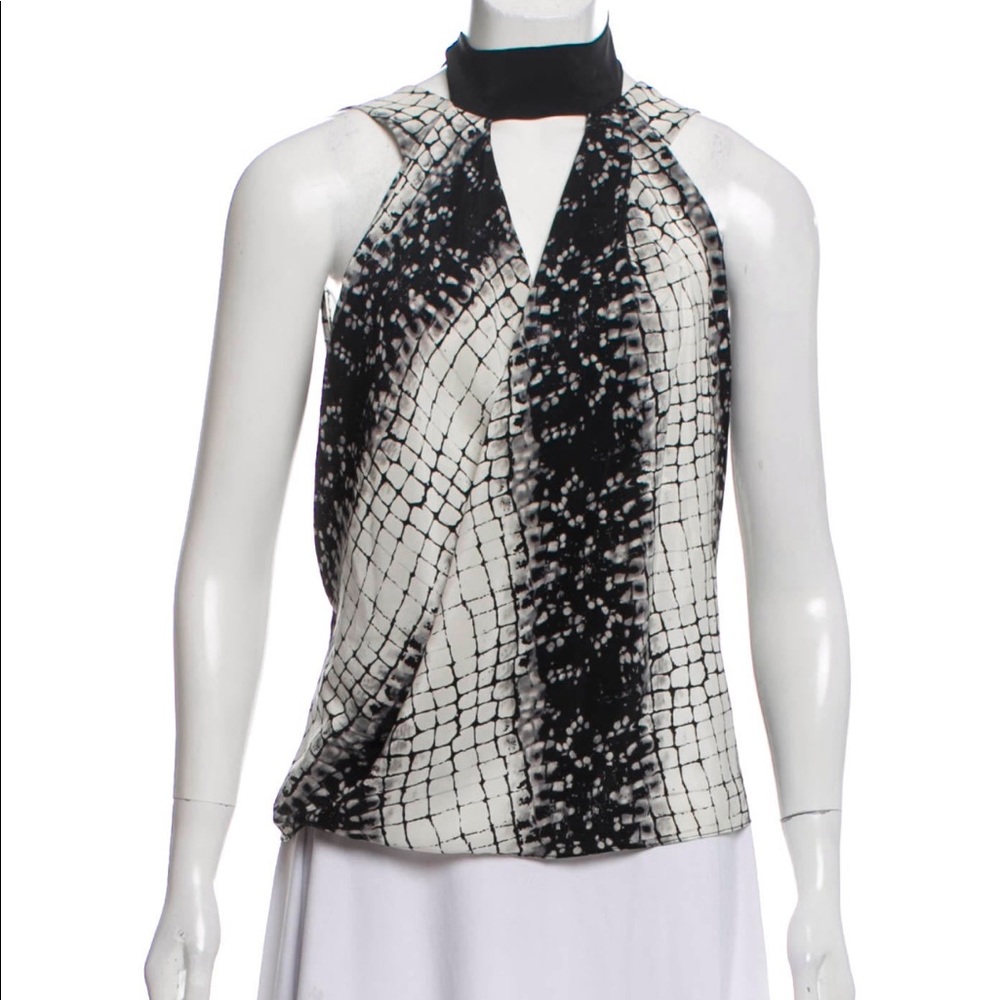 Roberto rodriguez 100% silk top